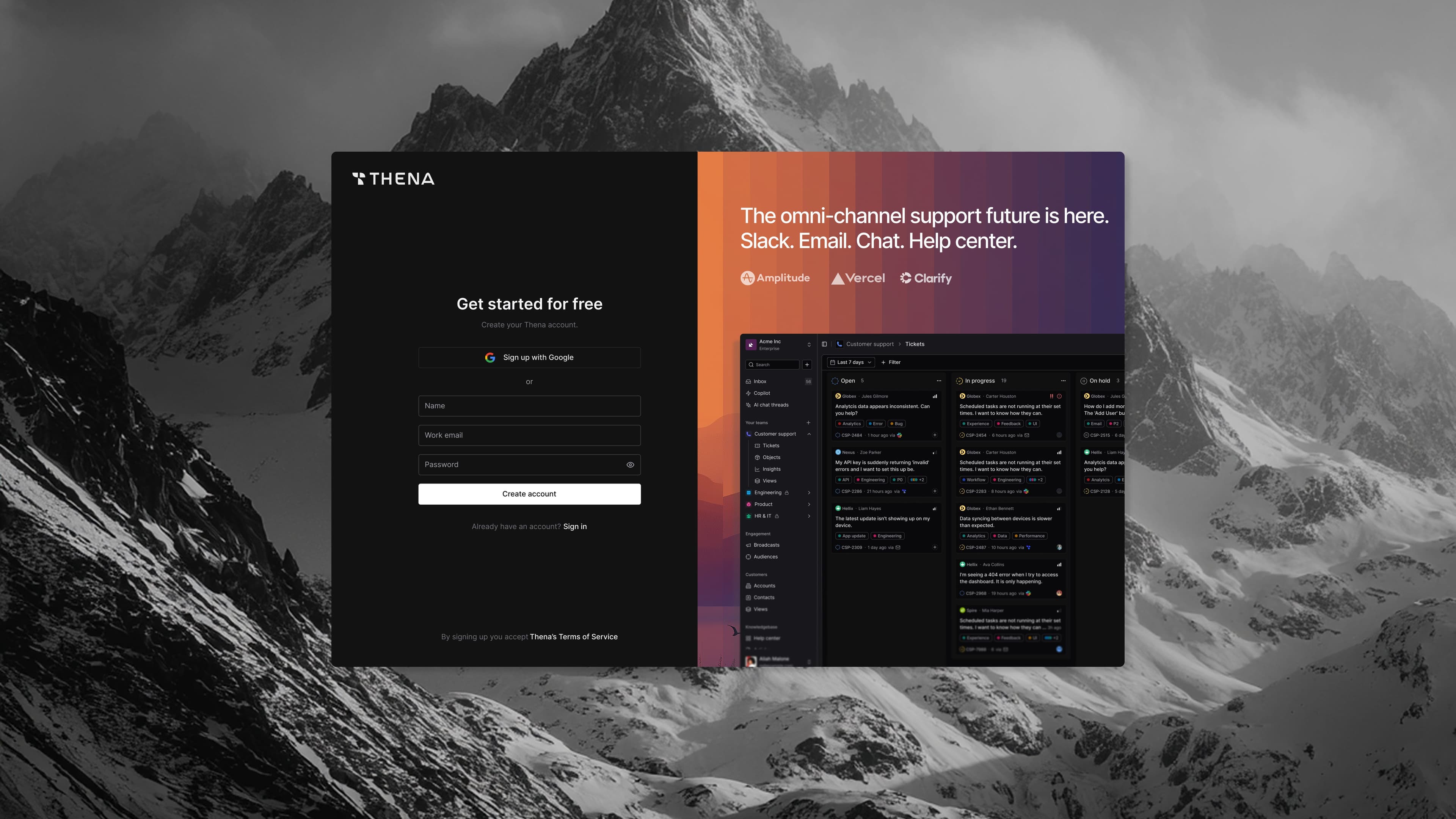 Onboarding journey hero